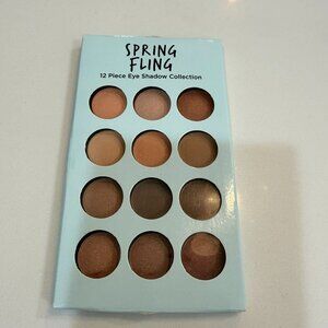 Spring Fling Ulta Beauty 12-piece eyeshadow collection palette 9.6g / .34 oz NWT